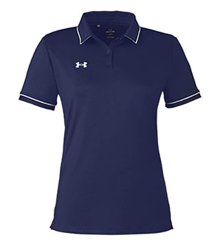 1376905 - Ladies' Tipped Teams Performance Polo