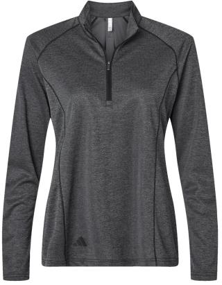 Women's Space Dyed Quarter-Zip Pullover