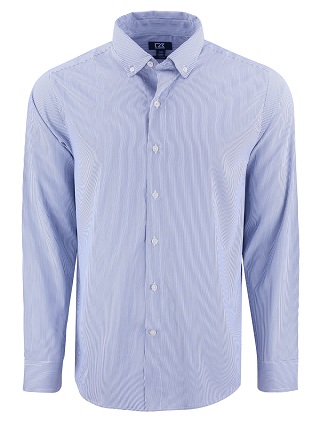 Skyline Epic Confidence Recycled Pinstripe Big & Tall L/S Dress Shirt