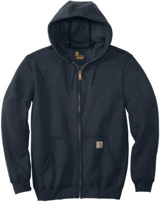 CTK122 - Midweight Hooded Zip-Front Sweatshirt