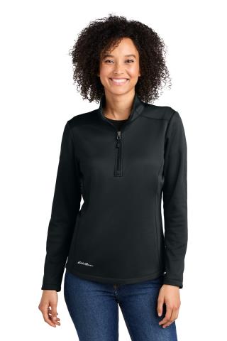 EB2370 - Ladies' Smooth Mid Layer Fleece 1/2-Zip