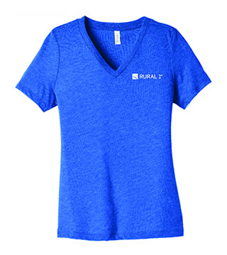 FC4-BC6405-SP1 - Ladies' Relaxed Jersey V-Neck Tee