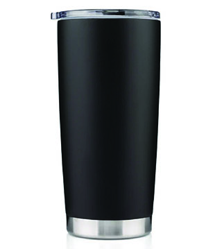 ICOL-B-050 - 20oz Joe Tumbler - Black/Silver