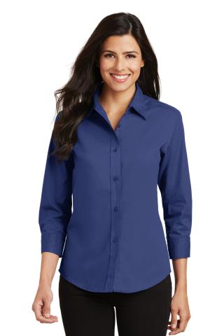 Ladies' 3/4-Sleeve Easy Care Shirt