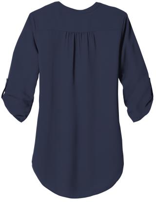 Ladies' 3/4- Sleeve Tunic Blouse