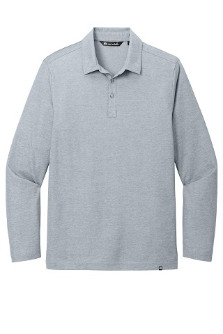 Oceanside Heather Long Sleeve Polo