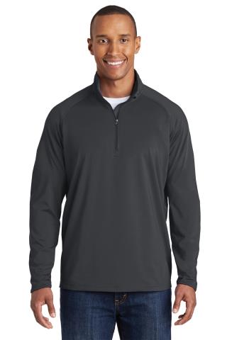 Tall Sport-Wick Stretch 1/2-Zip Pullover